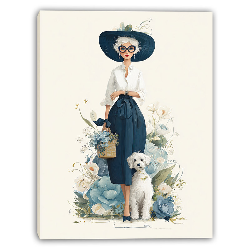 Art floral sur toile tendue, H 24 po x l 16 po