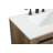 Baldwin 30'' Single Bathroom Vanity with Engineered Marble Top-1107427026