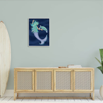Art nautique de sirène nautique giclée par Darlene Seale