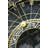 Astrologic Clock - Gold Hyperrealist Framed Canvas Decor