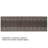 Custom Size Runner Rug 31 Inch Wide Choose Your Length Greek Key Meander Design Dark Gray Color-1990419107