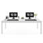 Pallas 78.74'' Extra Long Double Computer Desk for Workstation-918720267