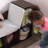 Bookcase with Reading Nook, 6 Shelves-1929508451