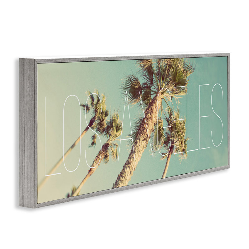 Los Angeles Palms, estampe numérique par Emily Navas, Estampe numérique Farmhouse, H 10 po x l 24 po