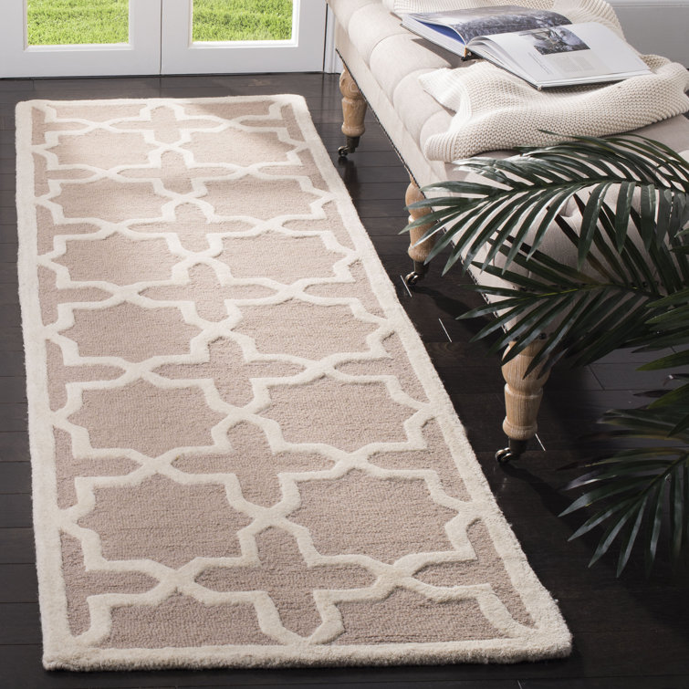 Igna Hand Tufted Wool Geometric Rug