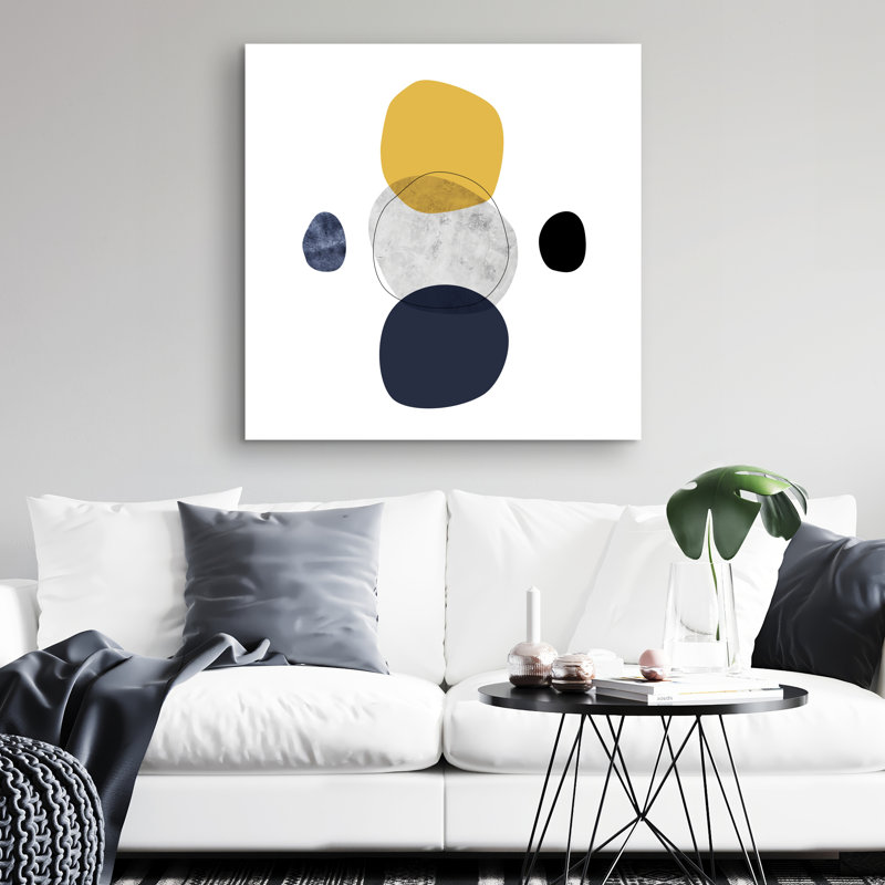 Spheres - 32"x32" art on canvas