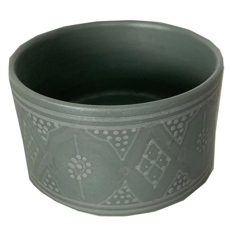 Bol pour animal de compagnie, Gris foncé, Petit (2 po)