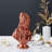 Hand-Painted Decorative Object, Copper Color, 8.0 x 13.8 x 5.9 inches | 100% Polyester, Unique Design with Variations in Color Tone & Texture | Perfect for Home Décor, Stylish Accent Piece for Any Room-1054031186