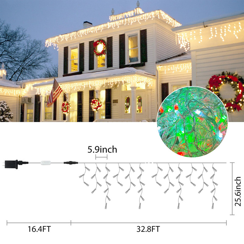 Andreika LED Indoor / Outdoor Icicle Lights