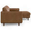 Morrison - Canapé modulaire droit - brun caramel-1082684493-1082684492