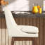Tabouret de comptoir pivotant 26,4 po Lasonya-828379950
