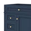 Meuble-lavabo de 30 po sans lavabo supérieur, armoire contemporaine avec 2 tiroirs et 1 tiroir basculant-2130462619