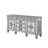 Mirrored Sideboard, Antique White Sideboard