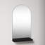 Sicily Flat Wall Mirror with Shelves
