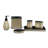 Seidman Polyresin Bathroom Accessory Set