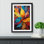 Leaf Constructivism - Framed Print
