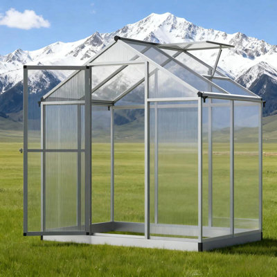Greenhouse 4' L X 6' W Greenhouse For Winter