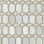 Crown Lattice Geometric 12 in. x 13 in. Polished Marble Mosaic Floor and Wall Tile