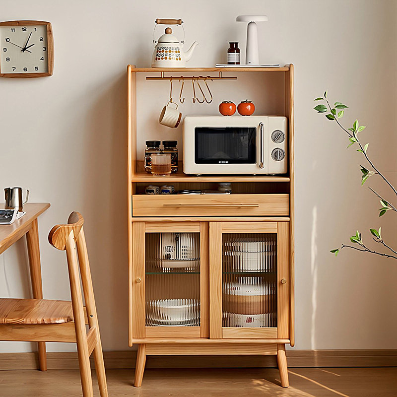 Buffet de rangement 27,56 po Nordic, H 53,94 po x l 27,56 po x P 15,75 po