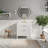 36" Freestanding Bathroom Vanity, Carrara Marble Top, Soft-Close Drawers, Fully Assembled, White Finish-115161345-124834495
