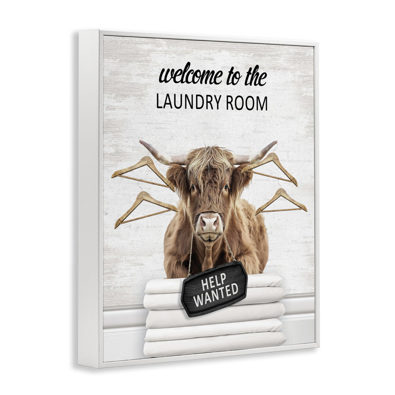 Giclée encadrée Welcome, H 30 po x l 24 po, Estampe numérique encadrée blanc bord de mer