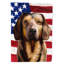 Polyester à 2 côtés 28 x 40 po drapeau maison-1879434085