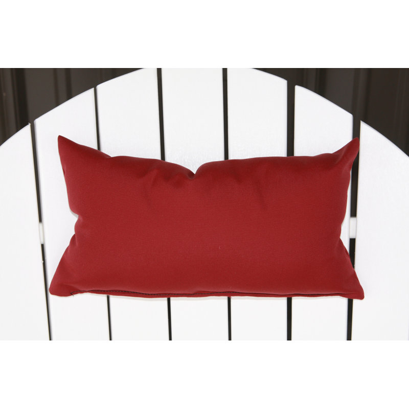  Coussin rectangulaire pour l'extérieur Adirondack, Bourgogne
