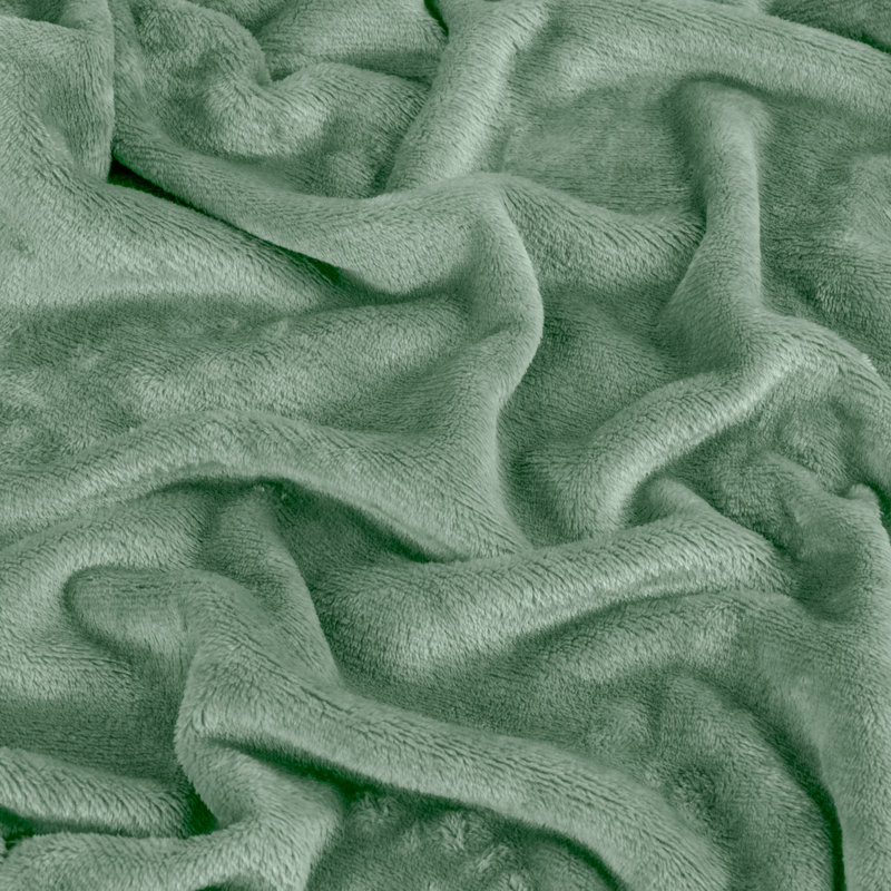 Harrow Furn Throw, Light Green