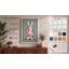 Graphic Rabbit Retro - Wrapped Canvas-1845056756-1845056759