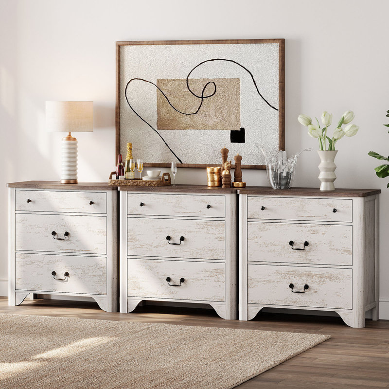 Minimalist 9 Drawer Dresser For Bedroom, 94.5" Chest Of Drawers With Storage, Wooden Modern Dresser For Living Room, Bedroom, Entryway