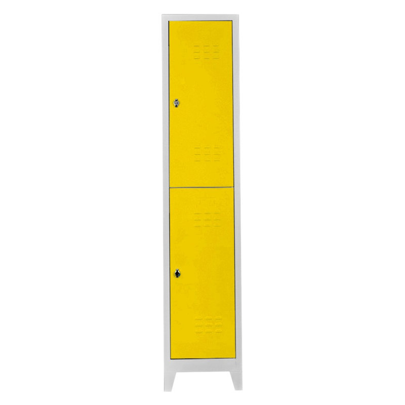 Armoire de rangement Locker, H 78,7 po x l 16,1 po x P 15,7 po, Jaune
