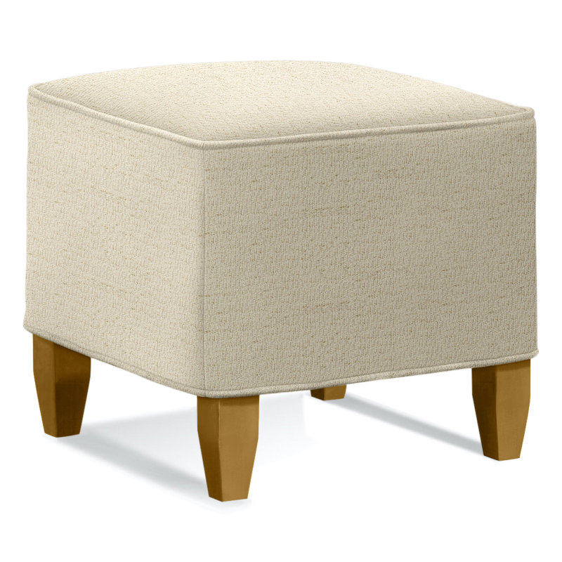 Brooklyn Upholstered Ottoman, Honey , Bianca Blush; 0809-14
