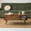 Table basse avec plateau relevable et compartiment caché, table en bois avec tablette de rangement pour le salon, le bureau