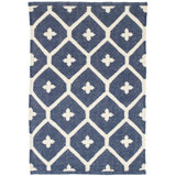 Elizabeth Navy Handwoven Indoor/Outdoor Rug
