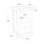 35cm W Plywood / Laminate Board Bedside Table-103622412-103622413