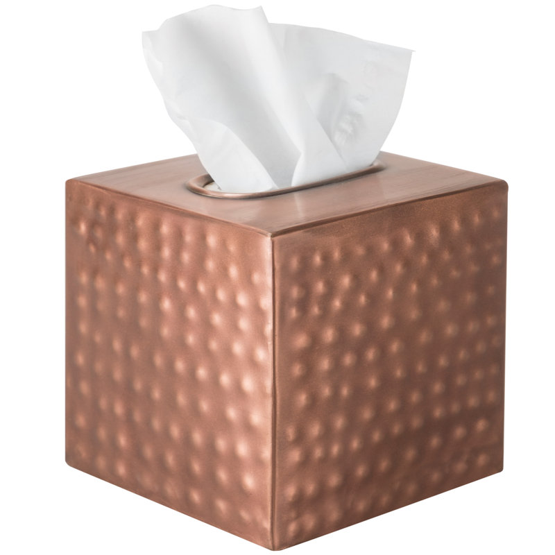 Tissue Box Cover, Bronze