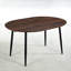 Table extensible, table à manger, table de bureau, table basse, pieds en métal-9342137