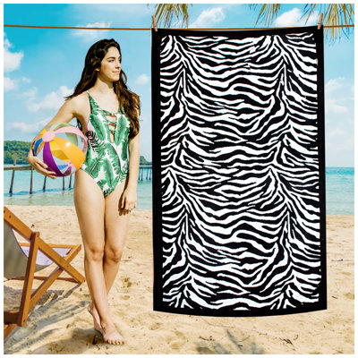 Cotton Blend Ultra Light Beach Towel