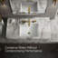 Composed Widespread Bathroom Faucet with Drain Assembly-1564658415