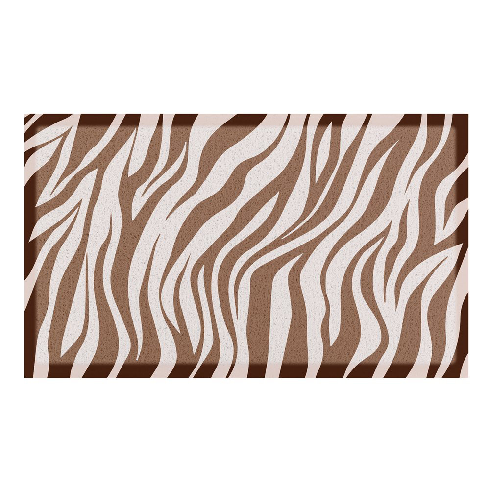 Zebra W40 x L70 cm Non-Slip Indoor Outdoor Door Mat