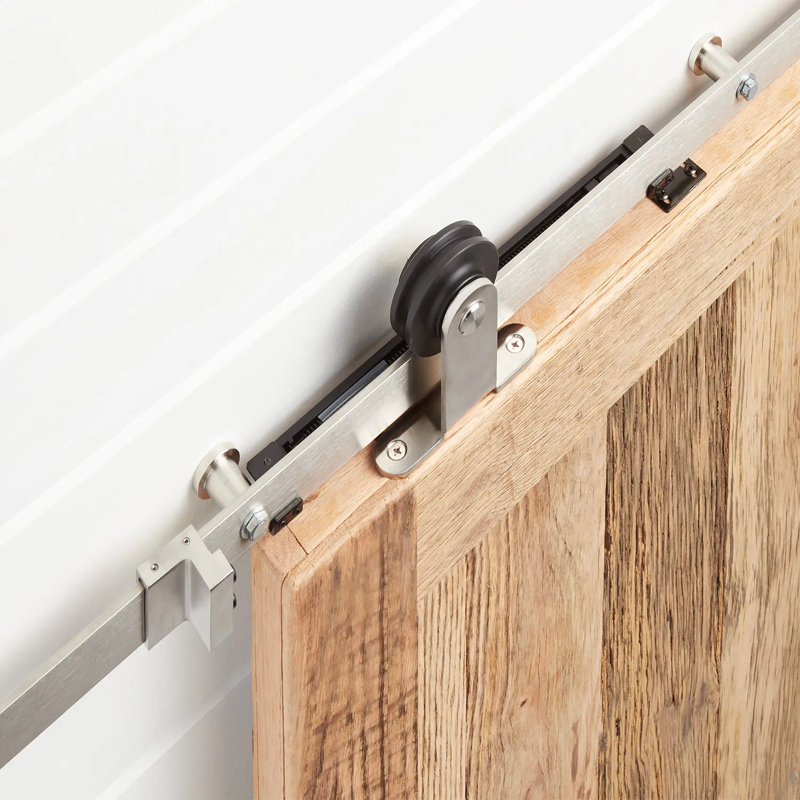 Signature Hardware Ando Single Bypass Barn Door Hardware Kit