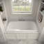 Baignoire de trempage en acrylique 60 po x 32 po, drain inclus-97544484