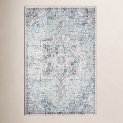 Maz Chenille Oriental Indoor Rug