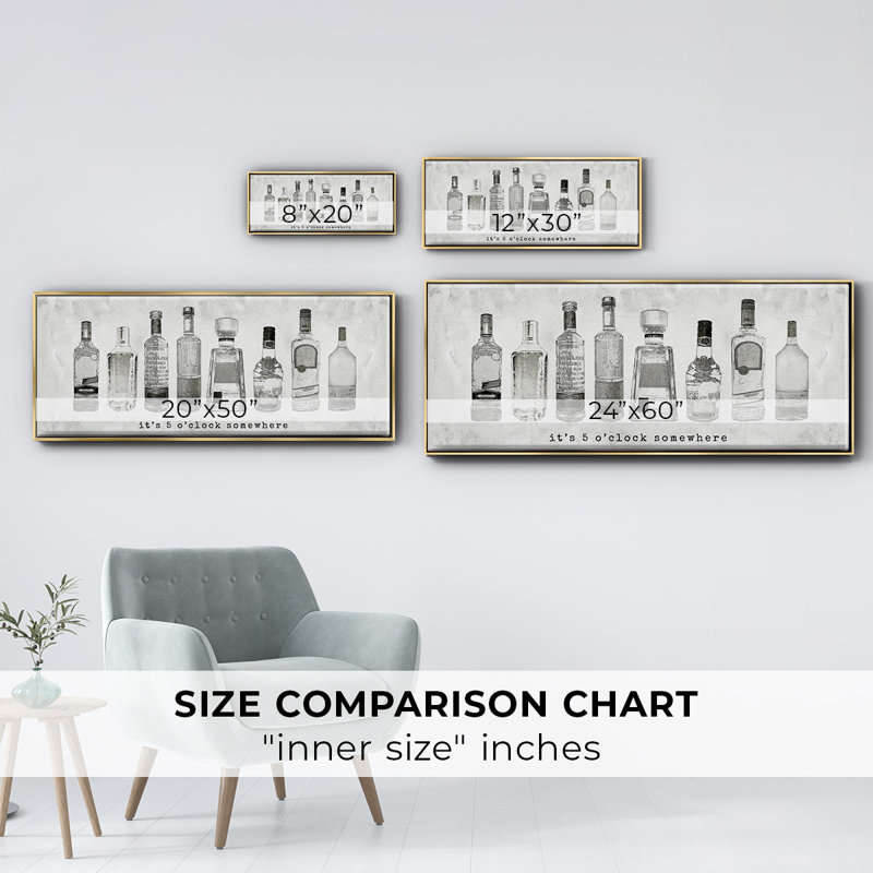 5 O'Clock Somewhere- Framed Canvas