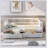 Daybed Wood Bed With Two Drawers-142762706