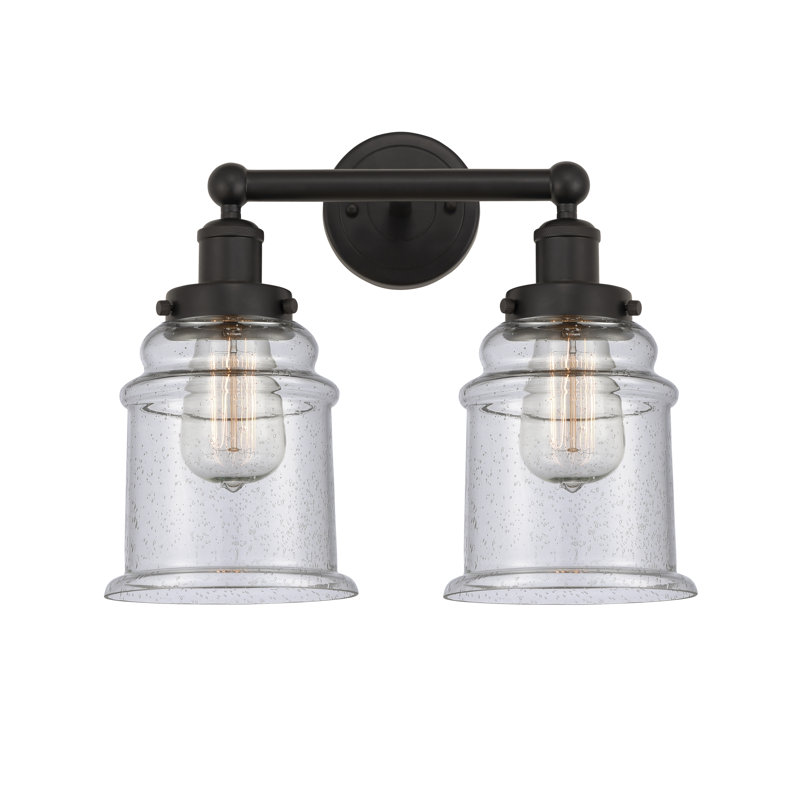 Cailen 2 - Light Dimmable Vanity Light, Seedy, Oil Rubbed Bronze