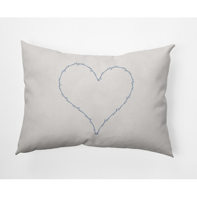 Housse de coussin rectangulaire en polyester 