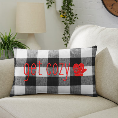 Embroidered Sunbrella® Outdoor Throw Pillow