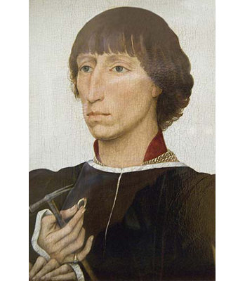 " Francesco D'Este (Born About 1430 Died After 1475) " by Rogier Van De Weyden