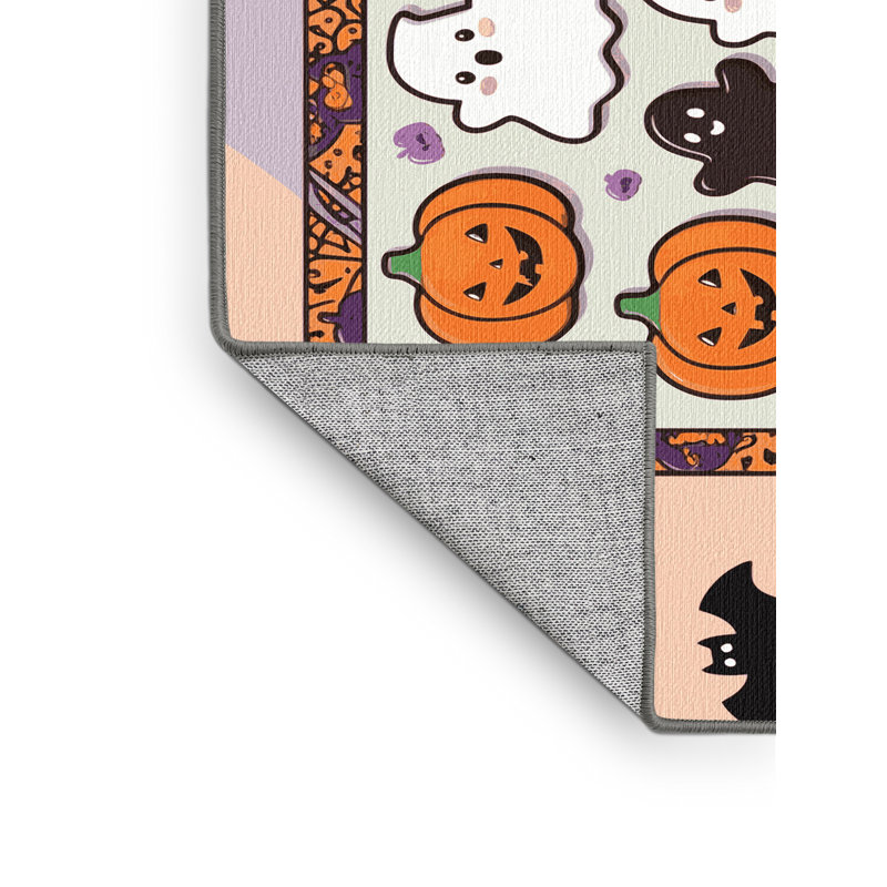 Tapis de Noël lavable The Holiday Aisle®, Rectangle 4pi x 6 pi